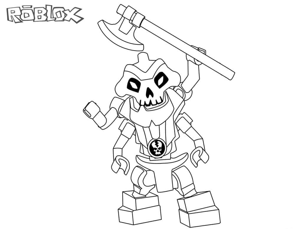 描くRoblox 無料 ぬりえ
