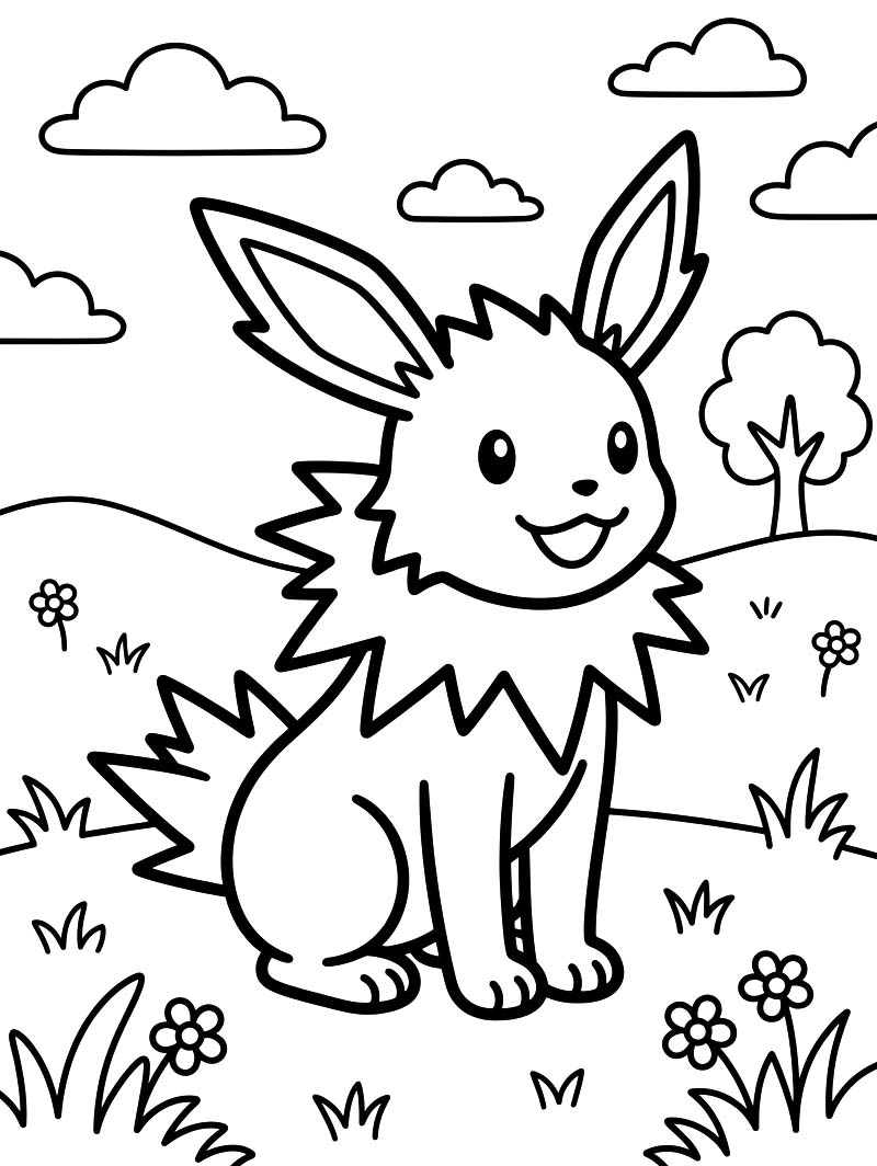 描く サンダース ぬりえ