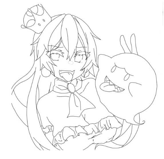 描く テレサ ぬりえ