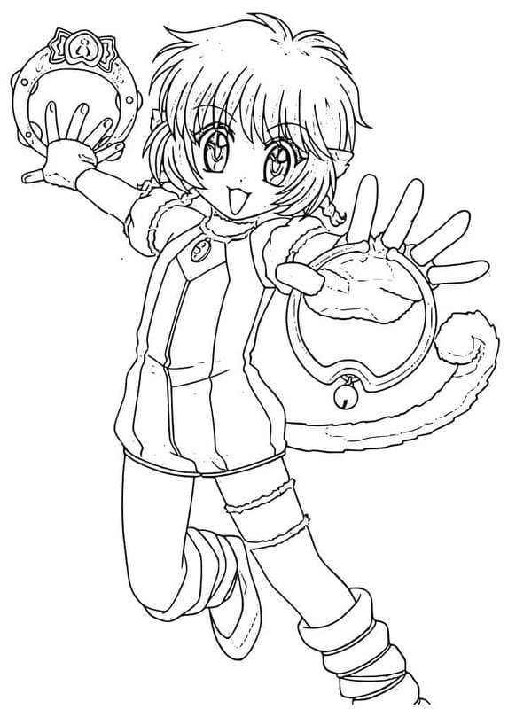 描く 東京ミュウミュウ 印刷可能 ぬりえ