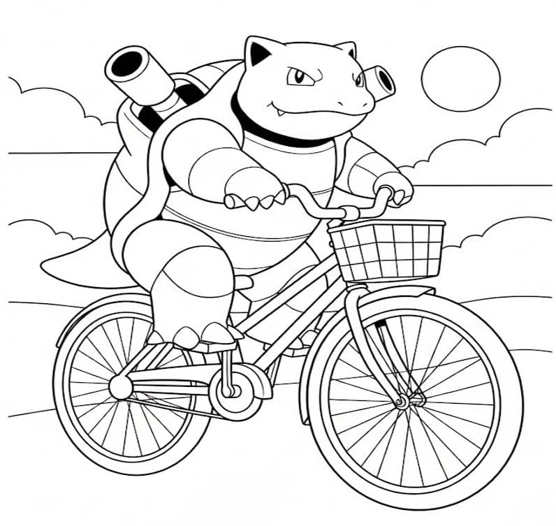 カメックス 2 ぬりえ