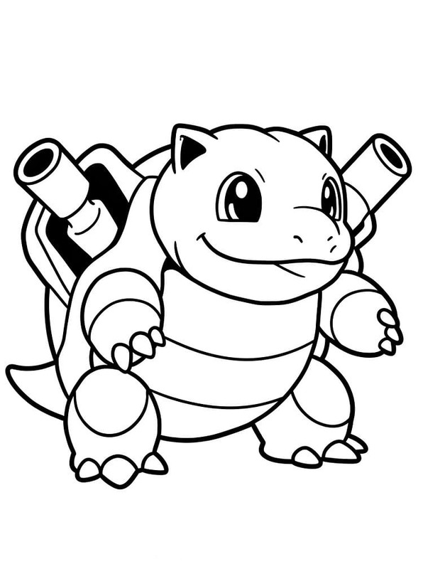 カメックス 単純 ぬりえ