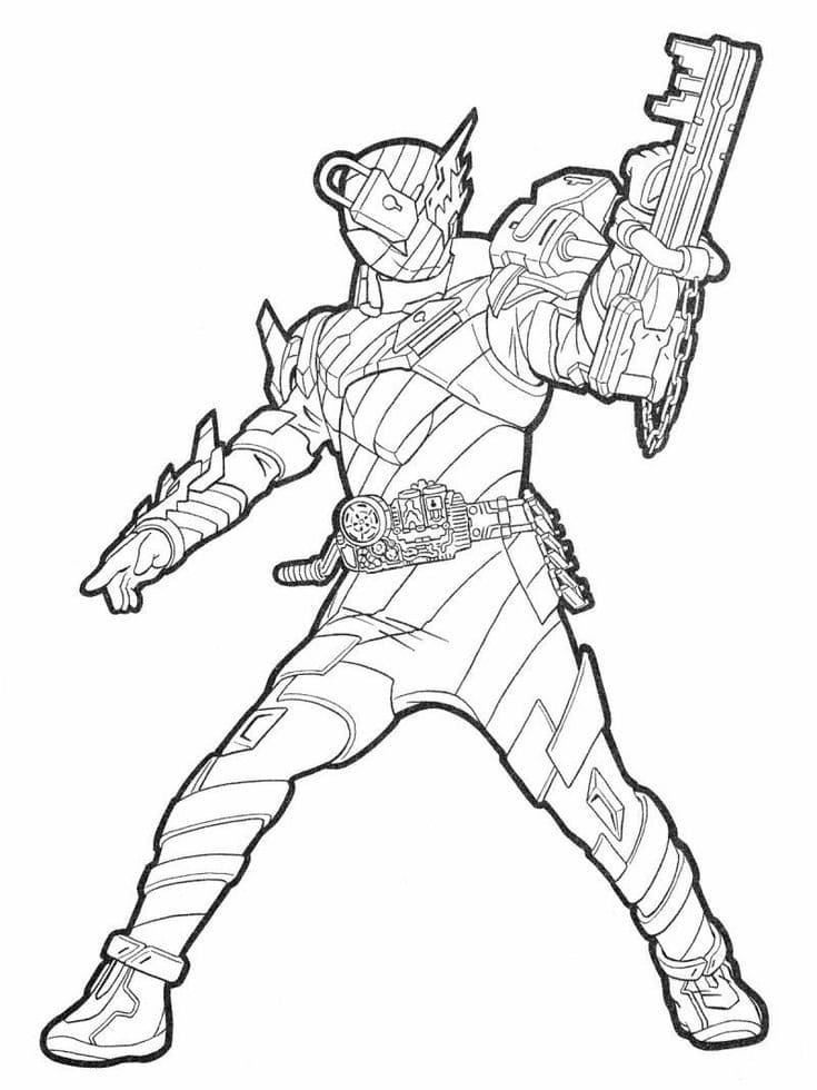 仮面 ライダー ビルド 描く ぬりえ