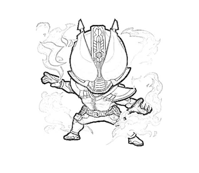 仮面 ライダー 電王 印刷可能な描画 ぬりえ