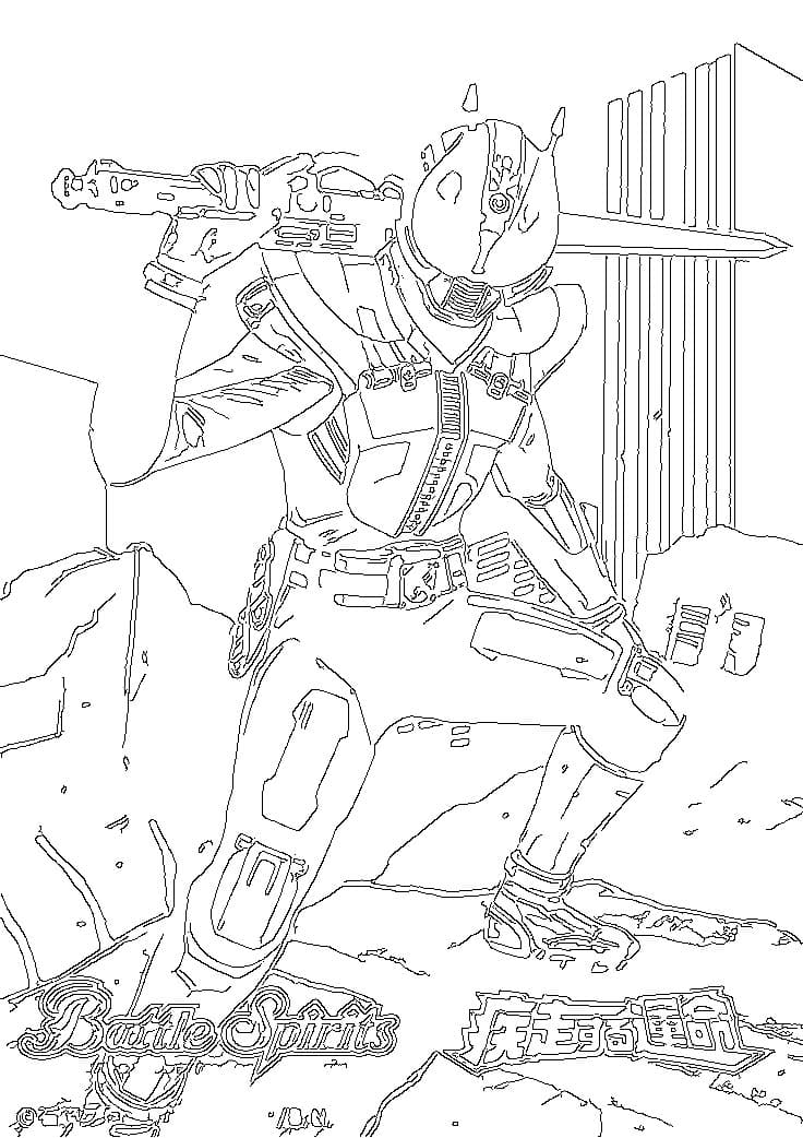 仮面 ライダー 電王 簡単 ぬりえ