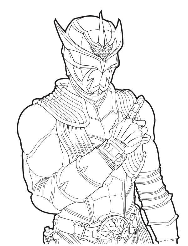 仮面ライダー響鬼 ぬりえ ぬりえ