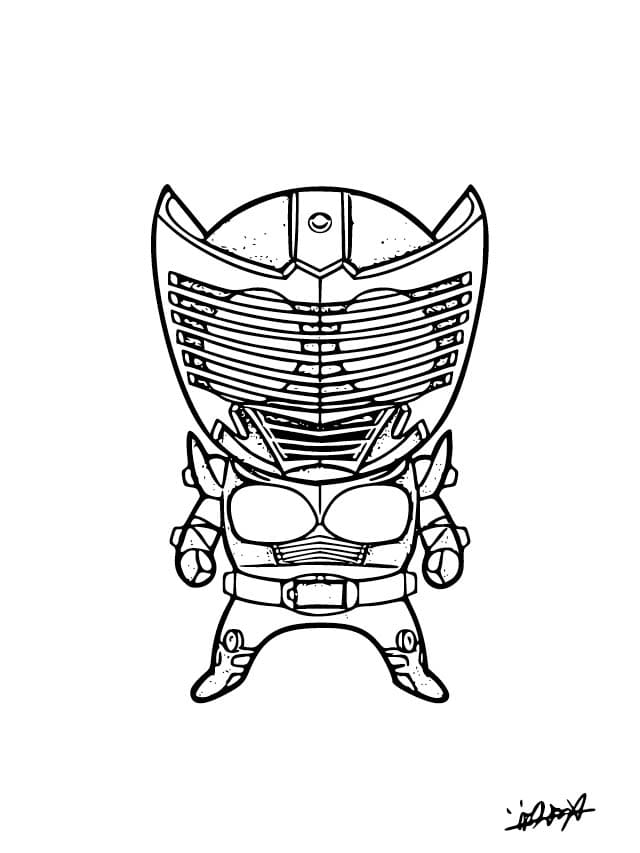 仮面 ライダー 龍 騎 12 ぬりえ