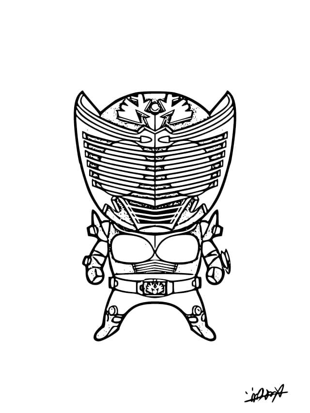 仮面 ライダー 龍 騎 画像 ぬりえ