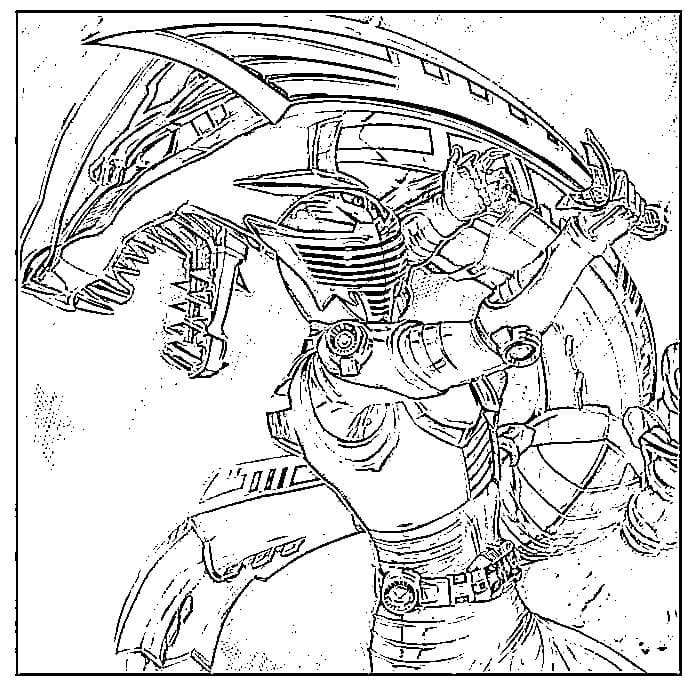 仮面 ライダー 龍 騎 子供たち ぬりえ