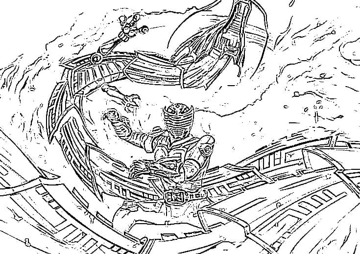 仮面 ライダー 龍 騎 無料で描く ぬりえ