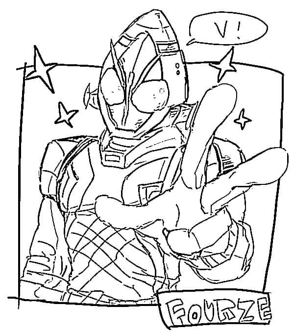 仮面 ライダー フォーゼ ぬりえ ぬりえ
