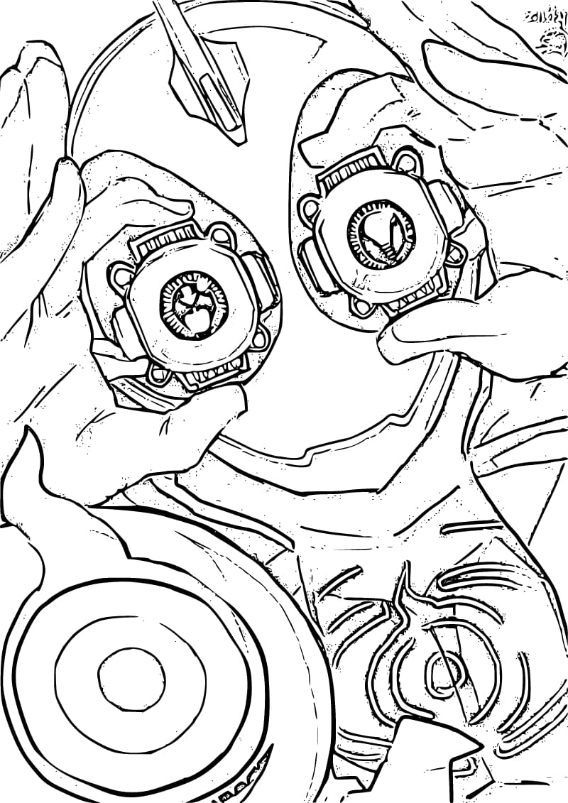 仮面ライダーゴースト 6 ぬりえ