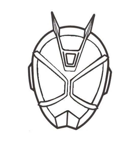 仮面ライダーウィザード 11 ぬりえ