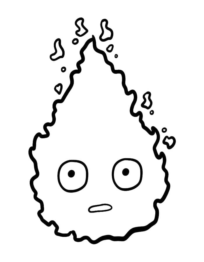 簡単 ハウルの動く城 描く ぬりえ