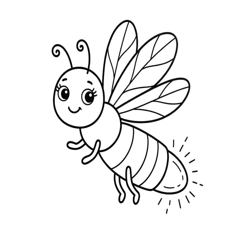 簡単 ホタル 描く ぬりえ