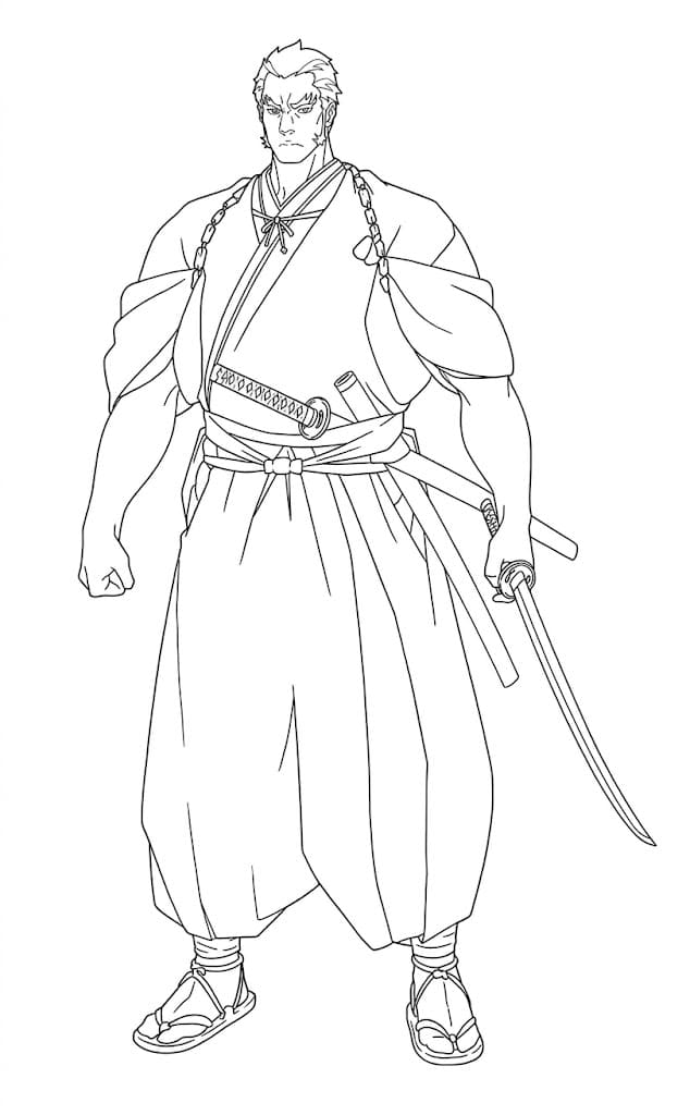 簡単 地獄楽 描く ぬりえ