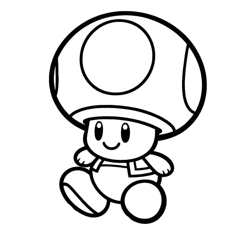 簡単 キノピコ ぬりえ