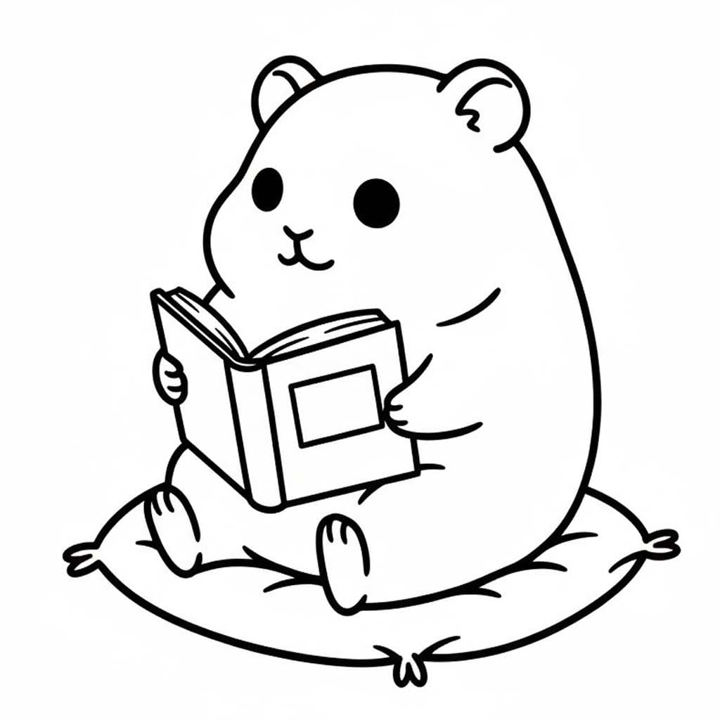 簡単 モルモット 描く ぬりえ