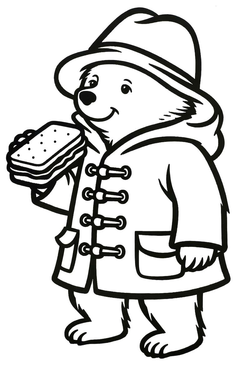 簡単 パディントン ぬりえ