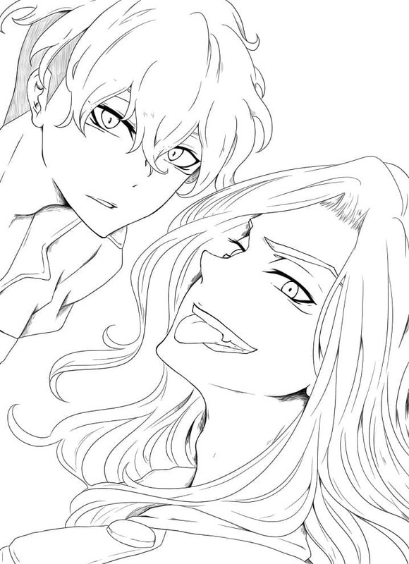 簡単 東京卍リベンジャーズ ぬりえ