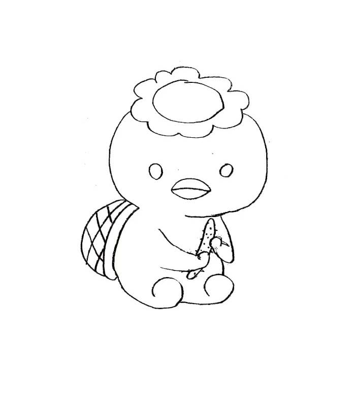 かっぱ 20 ぬりえ