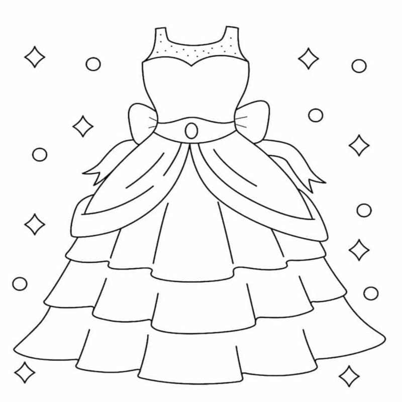 結婚式 単純 ぬりえ