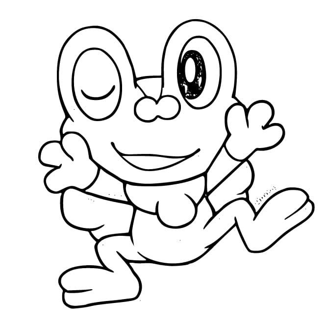 ケロマツ 2 ぬりえ