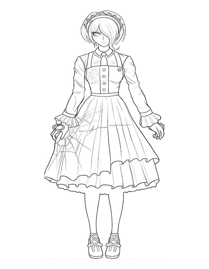 基本的な ダンガンロンパ ぬりえ