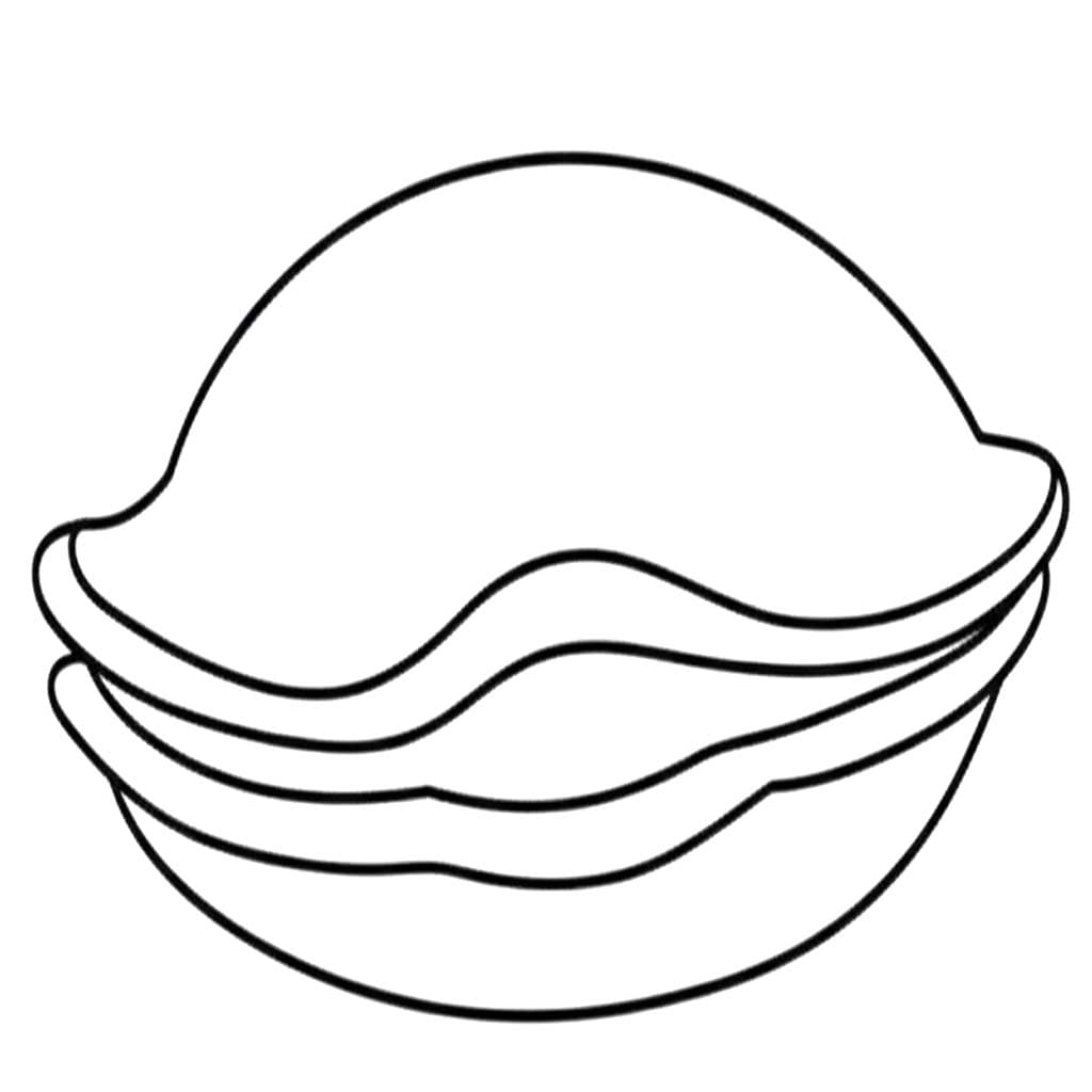 基本的な どら焼き ぬりえ