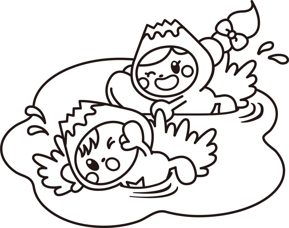 基本的な ふじっぴー 描く ぬりえ