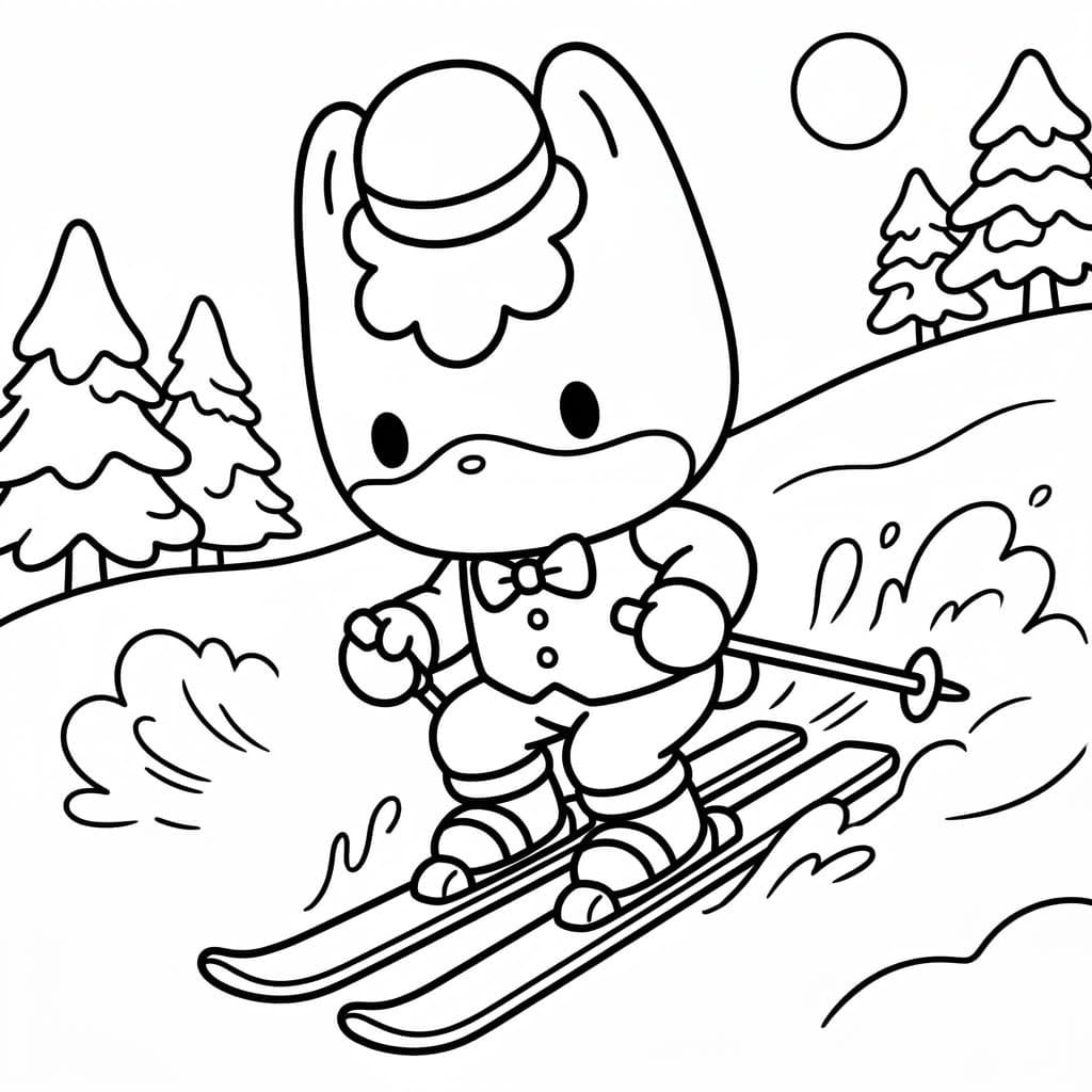 基本的な ぐんまちゃん ぬりえ