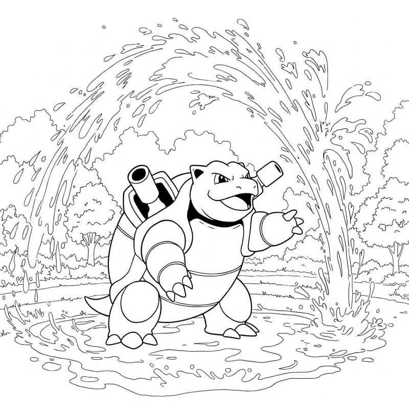 基本的な カメックス ぬりえ