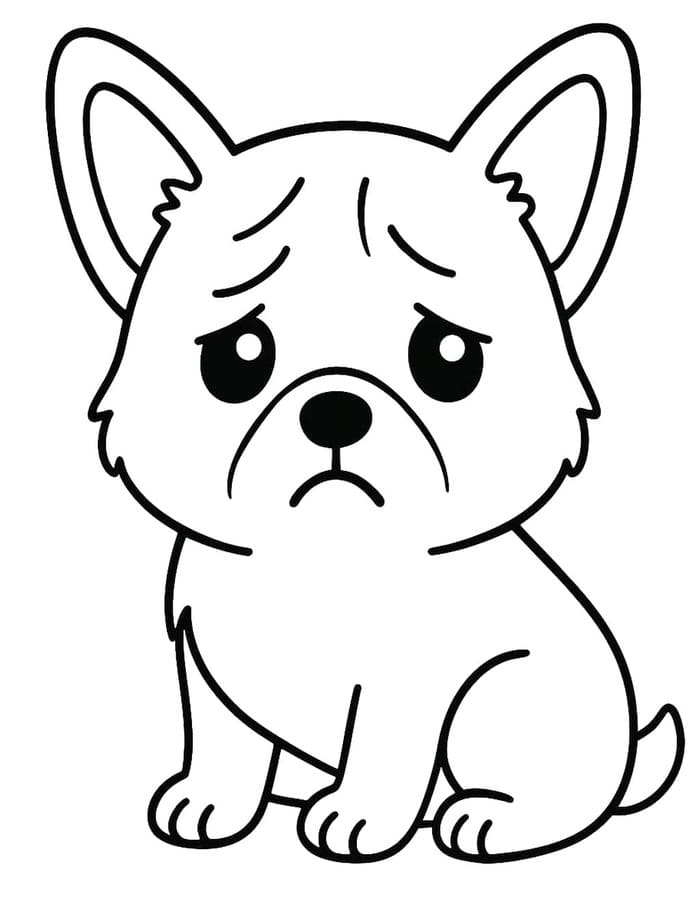 基本的な コーギー 描く ぬりえ