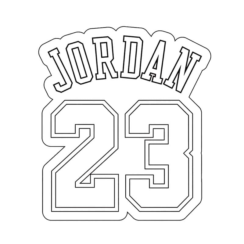 マイケル・ジョーダン ぬりえ ぬりえ