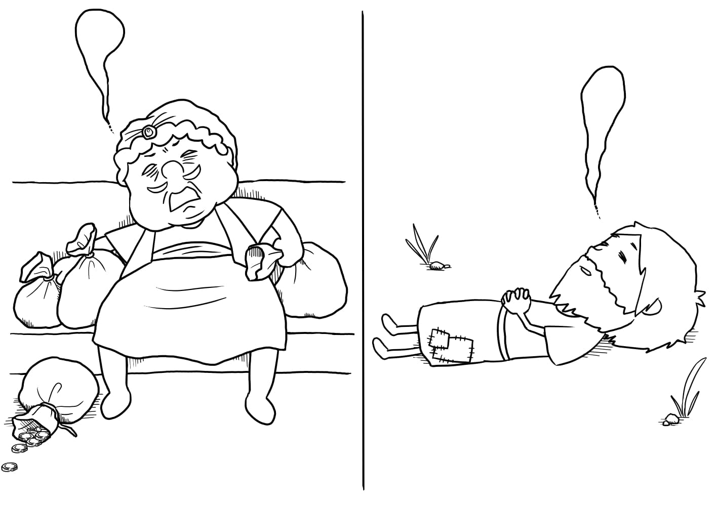 基本的な ラザロ 描く ぬりえ