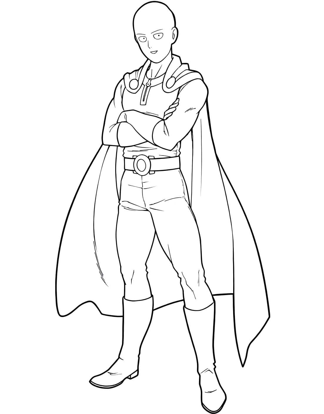 基本的な サイタマ ぬりえ