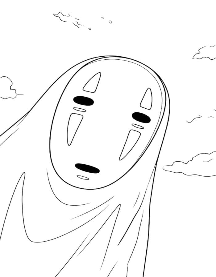 基本的な 千と千尋の神隠し ぬりえ