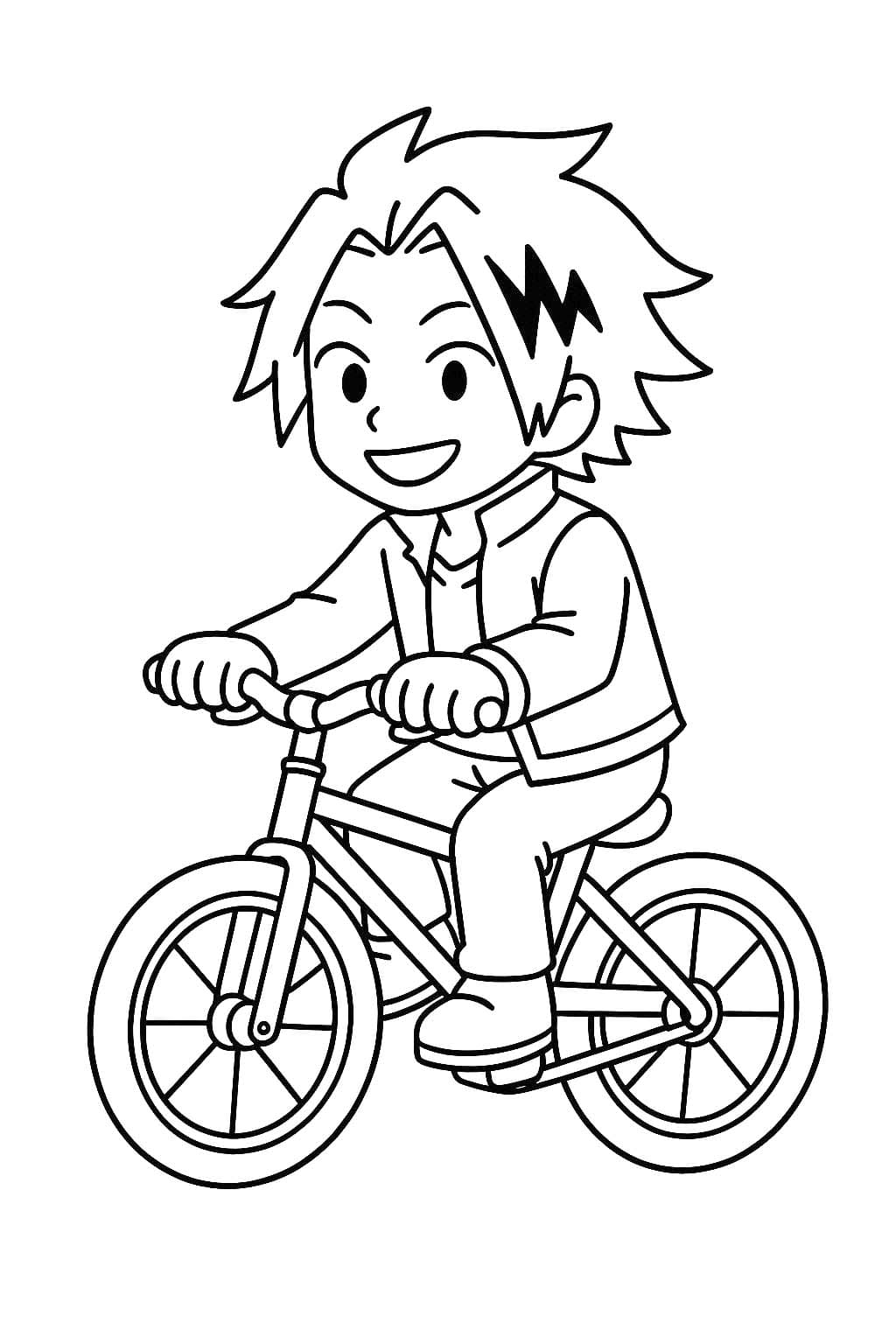 基本的な 上鳴電気 ぬりえ