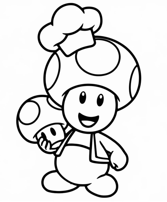 キノピコ 印刷可能な描画 ぬりえ