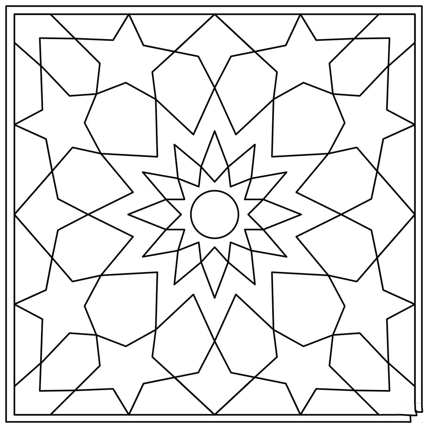 子供向けの印刷可能なパターン ぬりえ