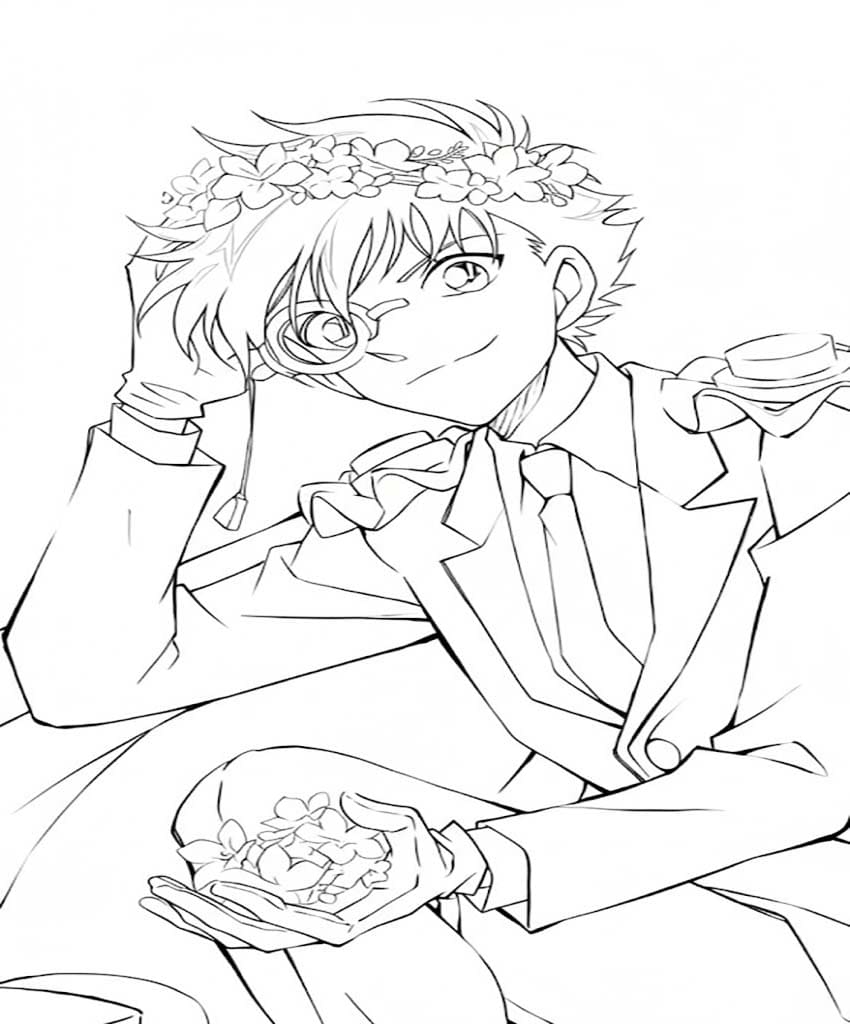 まじっく快斗 基本的な ぬりえ