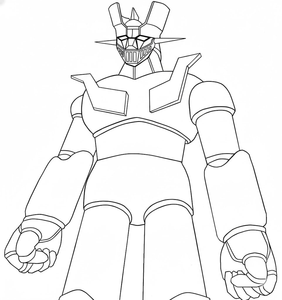 マジンガーZ 画像 ぬりえ