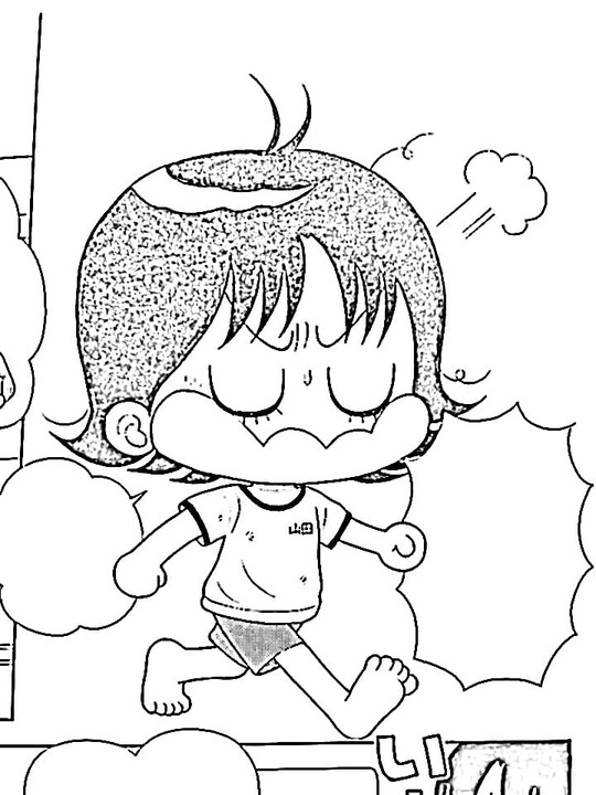 巫女印刷可能な描画 ぬりえ
