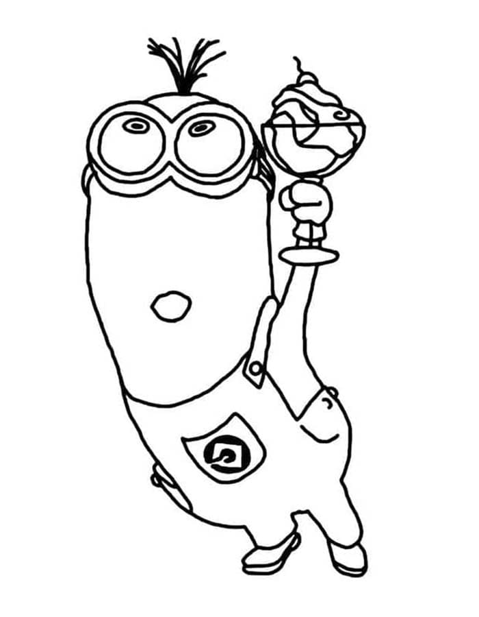 ミニオンズ&モンスターズ 画像 ぬりえ