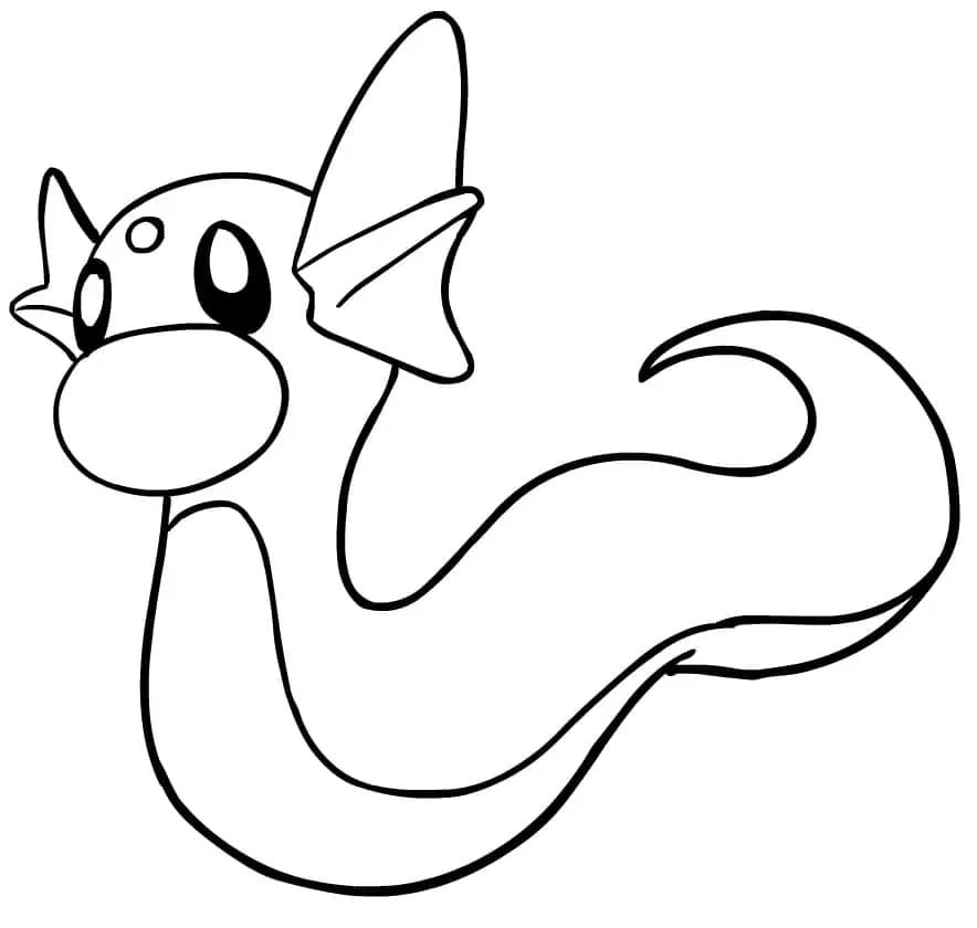 ミニリュウ ぬりえ ぬりえ