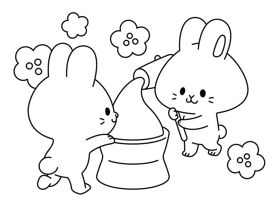 餅 無料で印刷可能 ぬりえ