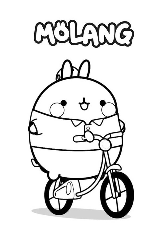 モラン 描画 ぬりえ