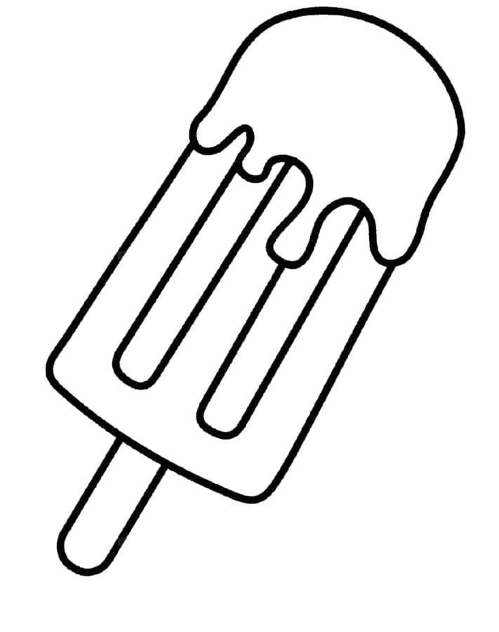 アイスキャンディー ぬりえ ぬりえ