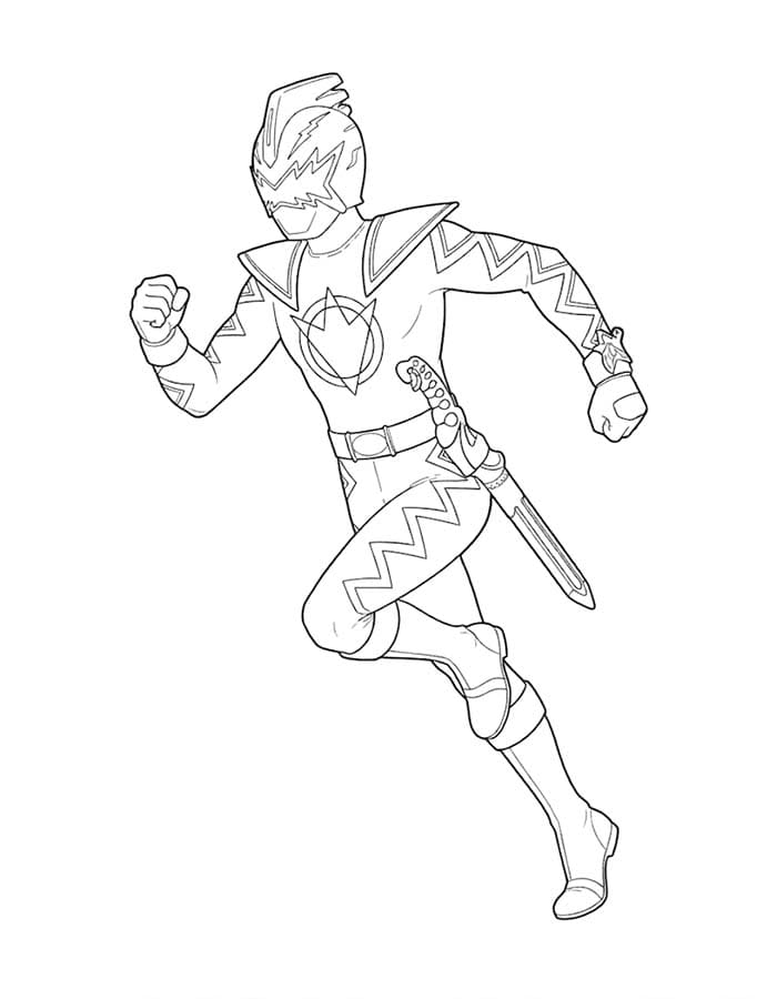 無料で アバレンジャー 描く ぬりえ