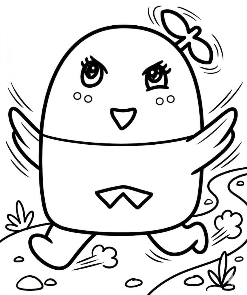 無料で ふなっしー 描く ぬりえ